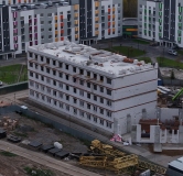 Ход строительства дома № 242 в ЖК Счастье -