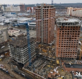 Ход строительства дома 34 в ЖК Весенний квартал -