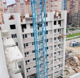 Ход строительства дома Секция 7,8,9 в ЖК Сиреневый квартал -