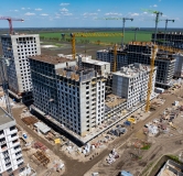 Ход строительства дома Литер 2, квартал 1.4 в ЖК Первое место -