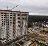 Ход строительства дома 47, корпус 2 в ЖК Акварель -