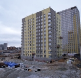 Ход строительства дома 3 в ЖК Разум в Академическом -