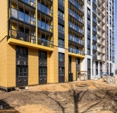 Ход строительства дома 14.2 в ЖК Яблоневые сады -