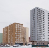 Ход строительства дома 3 в ЖК Корней -