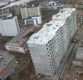 Ход строительства дома 114/3 в ЖК Проспект Ленина -
