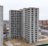Ход строительства дома № 33, корпус 1 (ГП-1) в ЖК Свой -