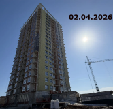 Ход строительства дома Литер 1, секция А в ЖК Космо -