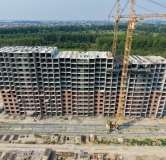 Ход строительства дома 14 в ЖК Радуга Сибири -
