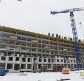 Ход строительства дома № 3 в ЖК Городские сады -