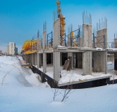 Ход строительства дома 10 в ЖК Ежевика -