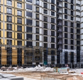 Ход строительства дома Позиция 14.2 в ЖК Яблоневые сады -