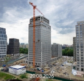 Ход строительства дома 4 к1, ГП-13 (2 этап) в ЖК Айвазовский (Айвазовский City) -