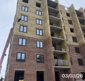 Ход строительства дома 5 в ЖК Тепло -