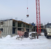 Ход строительства дома 1 в ЖК Прованс -