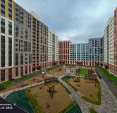 Ход строительства дома 5, секция 5.1, 5.2, 5.10 в ЖК Красное Яблоко -