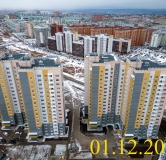 Ход строительства дома № 13а в Микрорайон Нанжуль-Солнечный -