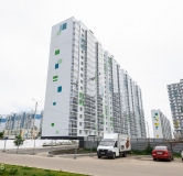 Ход строительства дома 38 в ЖК Озерки -
