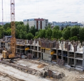 Ход строительства дома № 41 (ГП-1) в ЖК Умный квартал УНО -
