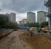 Ход строительства дома 3 в ЖК Расцветай на Кропоткина -
