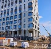 Ход строительства дома № 1 (1713) в ЖК Сибирский -