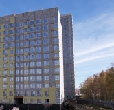 Ход строительства дома 3 в ЖК Разум в Академическом -