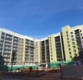 Ход строительства дома 16 в ЖК Новые Горки -