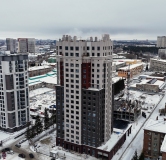 Ход строительства дома 1 в ЖК Оскар -