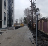 Ход строительства дома 57 в ЖК Огни Исети -