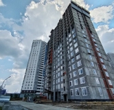 Ход строительства дома 6 в ЖК Уральский -