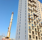 Ход строительства дома 1 в ЖК Гагарин Парк -