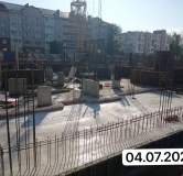 Ход строительства дома 42 в ЖК Дом Ливин -