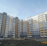 Ход строительства дома 16 в ЖК Парковый -