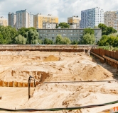 Ход строительства дома 1, корпус 1,2,3 в ЖК Таулар -