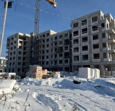 Ход строительства дома 2.2 в ЖК Форест -
