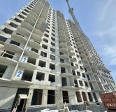 Ход строительства дома 1 в ЖК Аквамарин (Авторский дом на Донской) -