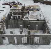 Ход строительства дома 2 в ЖК Дебют -