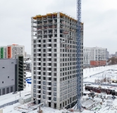 Ход строительства дома № 117, корпус 13 (4Б) в ЖК Фатера -