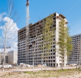 Ход строительства дома корпус 5 в ЖК Glorax Парголово -