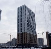 Ход строительства дома 6, корпус 1 в ЖК Отражение -