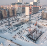 Ход строительства дома № 3 в Прогресс-кварталы Перемены -