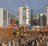 Ход строительства дома 3 в ЖК Aerocity -