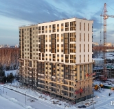 Ход строительства дома 1 в ЖК Дабл-Дабл -