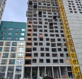 Ход строительства дома 26, секция 3,4 в ЖК Б-26 -