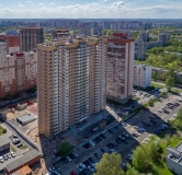 Ход строительства дома 1, корпус 2 в ЖК Дом на Космонавтов -