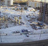 Ход строительства дома 33 в ЖК Нефтекамск Сити -