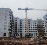 Ход строительства дома № 2, блок А,Б в ЖД в 12-микрорайоне (Арзамас) -