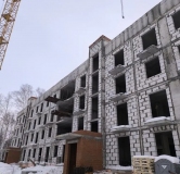 Ход строительства дома 40, 2 этап в ЖК Настроение -