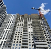 Ход строительства дома 309а, корпус 1 (секция 3, 3 этап) в ЖК Мир -