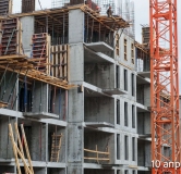 Ход строительства дома Корпус 4,5, 2 этап в ЖК Манзара (Manzara Towers) -