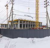 Ход строительства дома 1 в ЖК Сибирский Сад -